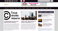 Desktop Screenshot of afrique-it.com